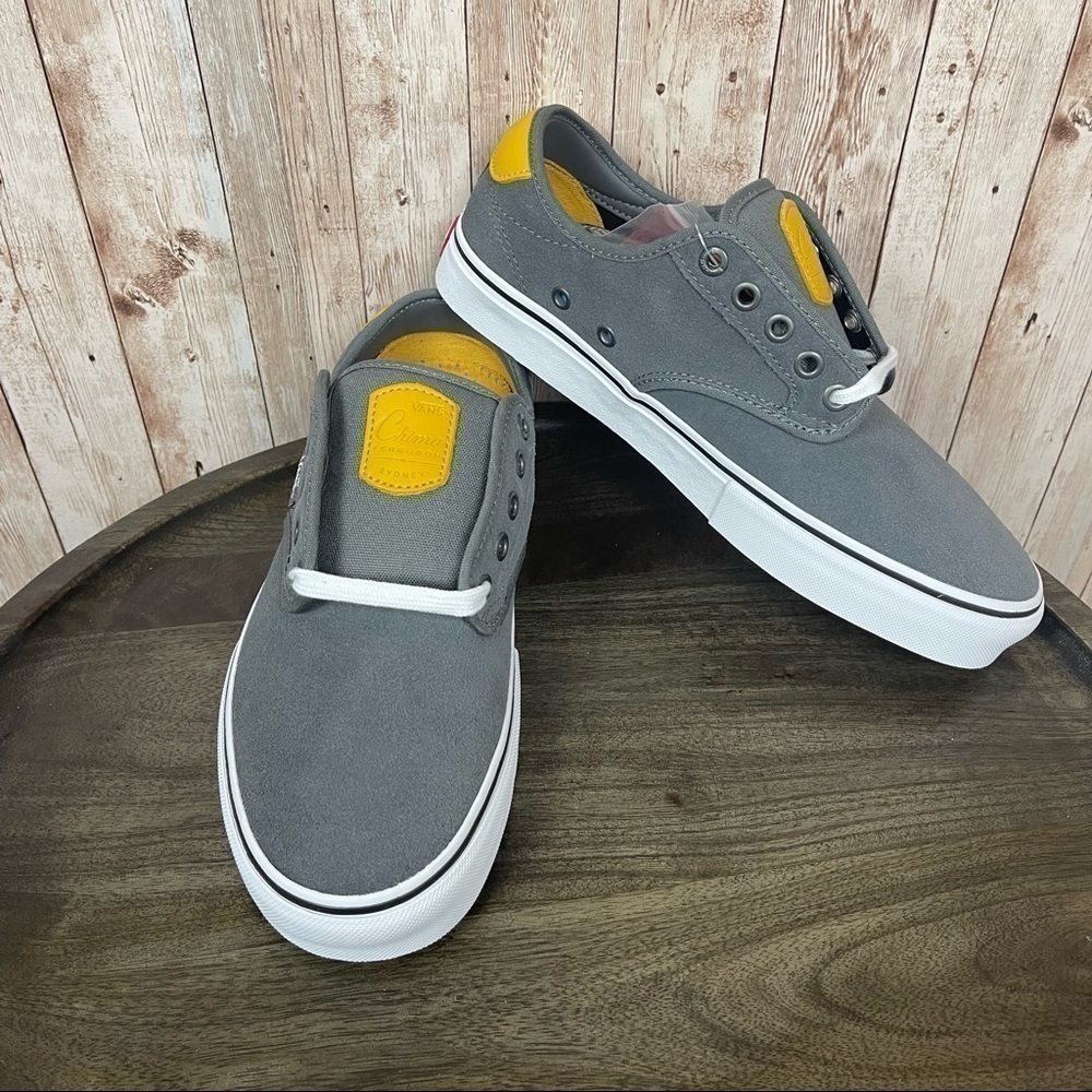 Vans Chima Ferguson Pro Pewter/Mango Mojito Sneaker Size 9 Women